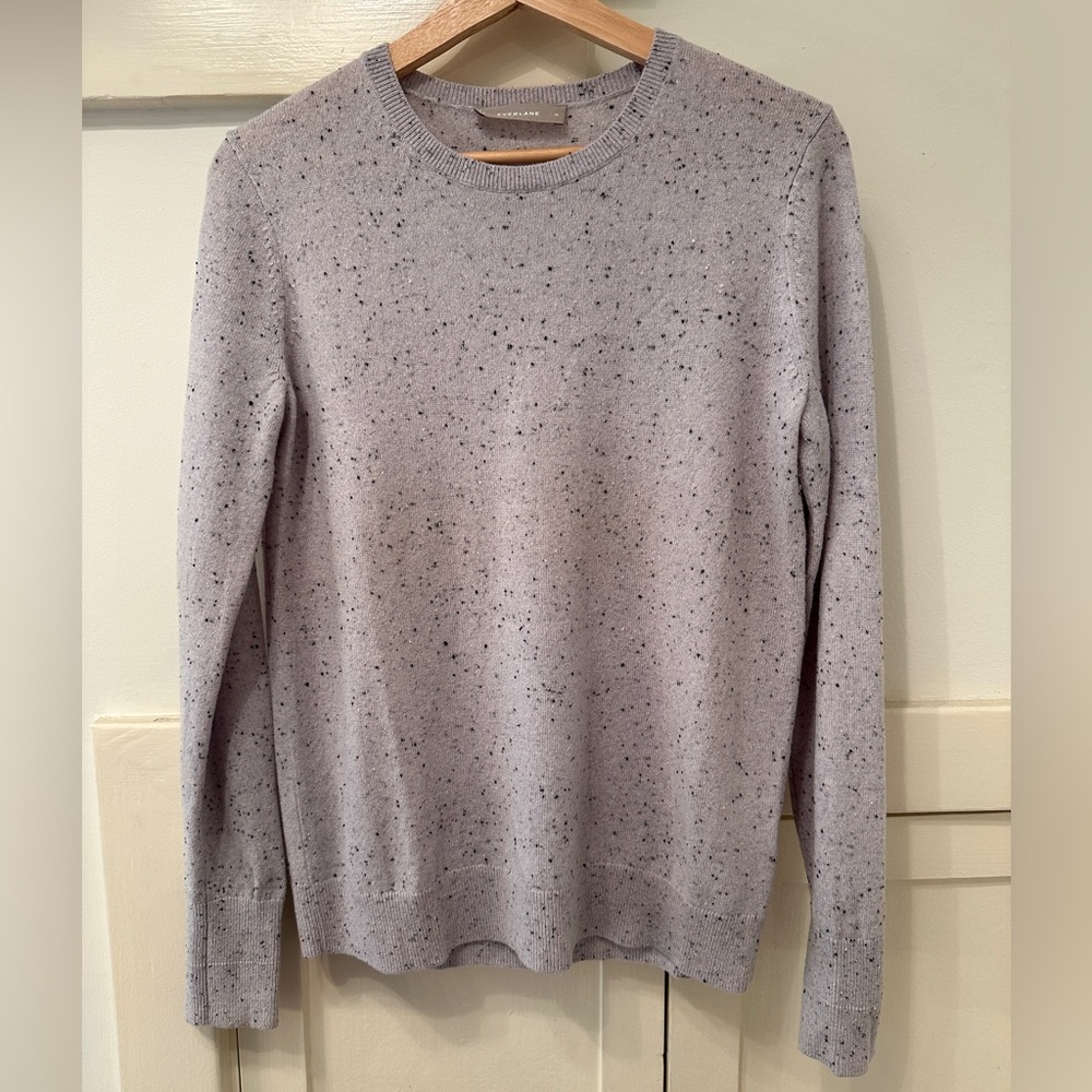 Everlane donegal cashmere crew neck sweater